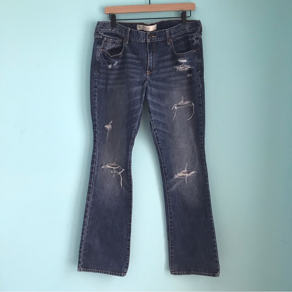 Abercrombie & Fitch Jeans Abercrombie Fitch Emma Distressed Ripped